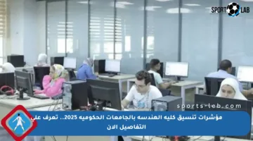 مؤشرات تنسيق كلية الهندسة بالجامعات الحكومية 2025.. تعرف على التفاصيل الآن